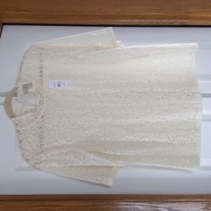 Loft lace top